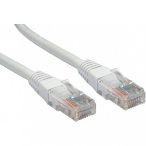 Microworld 20m CAT6 Network Flylead - Light Grey