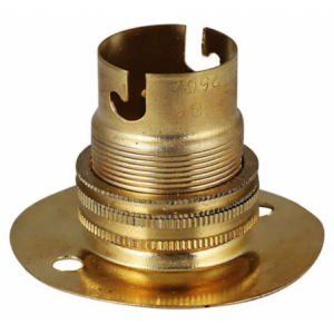 SPAR GL Brass Lamp Holder 16A