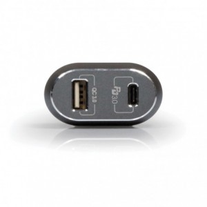 Port Car Charger USB A &amp; Type C