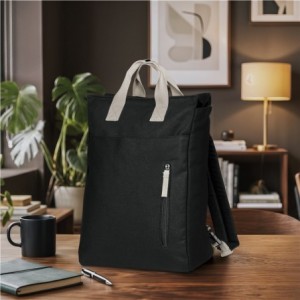 Serendipio Cityline Cotton Canvas Laptop Backpack 15.6 Inch