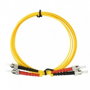Duplex Fibre Optics Cable ST to ST Single Mode 3 Meter