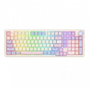 Redragon K768 EISA 100 RGB Wireless Gaming Keyboard - Lilac Land