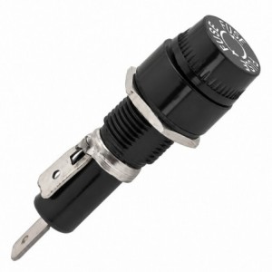 Fuse Holder 6x32 Round K229 Panel Mount 10A 250V