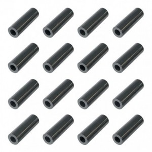 Black Plastic PCB Tubular Spacer Tube ID3.6 OD7 L35 - 100 Pack