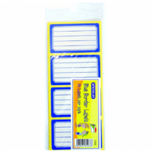 Marlin Colour Border School Labels ( Pack of 24 )