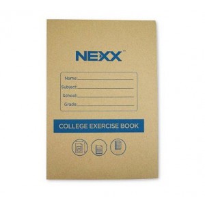 Nexx A5 College Exercise Book 48 Page Feint &amp; Margin (Pack of 5)