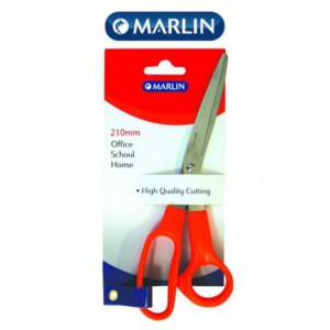 Marlin Large Orange Handle 210mm Scissors