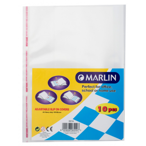 Marlin Slipon Book Covers A4 10's (120 micron)