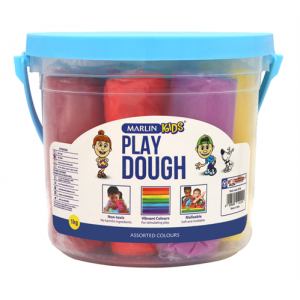 Marlin Kids Play Dough 500g Bucket ( Pack of 5 Colours )