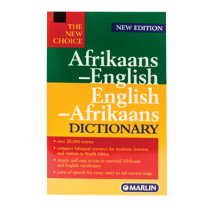 Marlin The New Choice Dictionary Afrikaans &amp; English