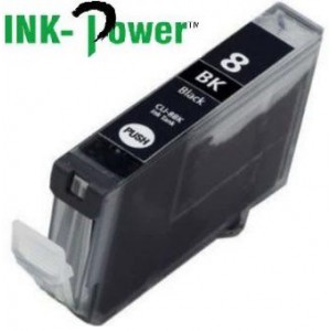 Inkpower Generic for Canon CLI-8 Black Dye Ink Cartridge