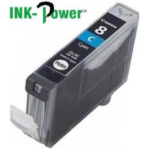 Inkpower Generic for Canon CLI-8 Cyan Dye Ink Cartridge