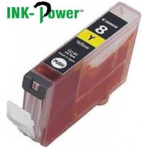 Inkpower Generic for Canon CLI-8 Yellow Dye Ink Cartridge