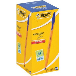 BIC Orange Fine Point Ballpoint Pen - Blue
