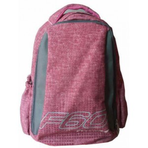 Macaroni Laureate Universal Student Backpack - Pink and Grey