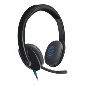 Logitech H540 1.8m USB Computer Headset with Boom Mic