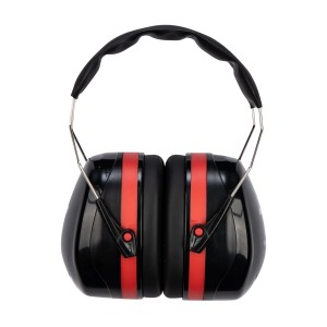 Pioneer Ear Defender SNR 34dB Industrial Earmuff - Red