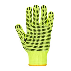 Pioneer Hi-Vis Cotton Garden Polka Dot Gloves