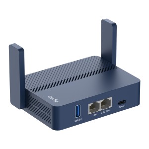 Cudy AX3000 2.5G Wi-Fi 6 Mini VPN Travel Router (TR3000) - Used - Excellent Condition - Damaged Packaging