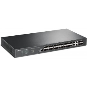 JetStream SG3428XF 24-Port SFP L2+ Managed Switch with 4x 10GE SFP+ Slots