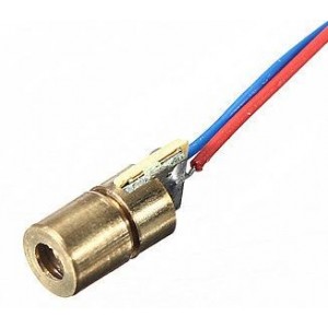 Red Laser Dot Module 5VDC 5mW 913731