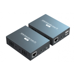 HDMI KVM Extender Transmitter + Receiver Kit (Up to 150m) Over Single Cat5e/6 Cable Bidirectional IR USB Keyboard Mouse - Used - Excellent Condition