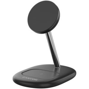 Canyon Wireless Charger WCS-205 15W Qi2 2-in-1 Black