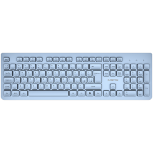 CANYON Keyboard HKB-W01 UK/US AAA Wireless Blue