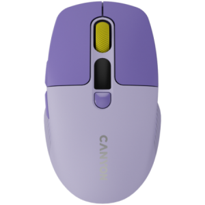CANYON MW-26 LCD Silent Dual Mode Wireless Mouse - Violet