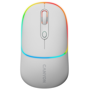 CANYON Mouse MW-22 2-in-1 BT Wireless Snow White