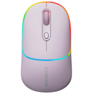 CANYON Mouse MW-22 2-in-1 BT Wireless Pearl Rose