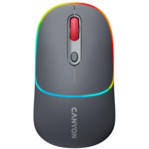 CANYON Mouse MW-22 2-in-1 BT/Wireless Dark Grey