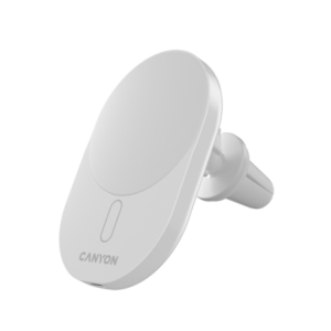 CANYON OnGrip 105 15W Qi2 Wireless Car Charger - White