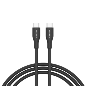 CANYON CC60SC10 C-C 60W 1m Silicon Black Cable