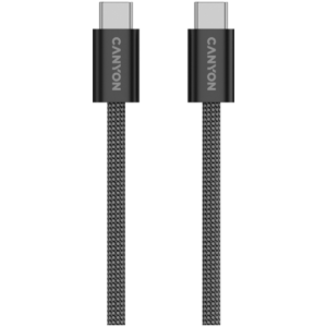CANYON OnWire 60MG C-C 60W Magnet Braided Cable 1m Black