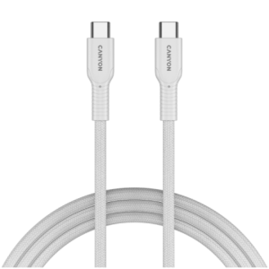 Canyon OnWire 60CL C-C 60W Braided 1m White Cable