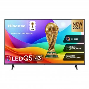 Hisense LEDN43Q5S 43" 2K Hi-QLED FHD Smart TV