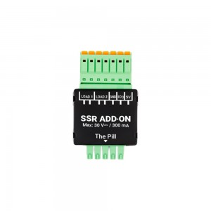 Shelly SSR Add-On for The Pill Dual-Channel DC Relay (30V/300mA)