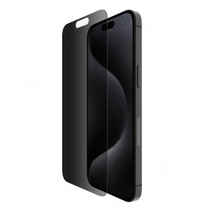 Belkin TemperedGlass Privacy Treated Screen Protector for iPhone 15 Pro Max