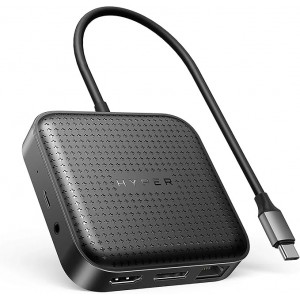HyperDrive USB4 Mobile Dock - Black