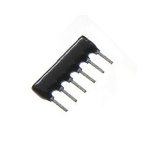 Resistor Network SIL 5-Pin 4-Res 15K HRA-A05-153-J