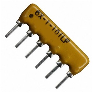 Resistor Network SIL 6-Pin 5-Res 33E HRA-A06-330-J