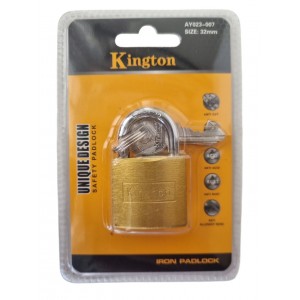 32mm Padlock with 3 Keys (AY023-007)