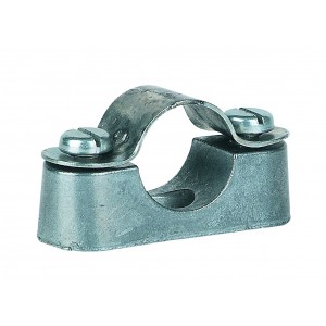 Galvanised Steel Saddles and Space Bar Assembly - 32mm (Pack of 10)