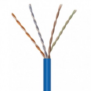CAT6 UTP 8C Ethernet Stranded Cable Unscreened Blue - Per Meter UTP6FB