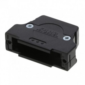 25W Plastic D-Sub Cover Black FKH3E
