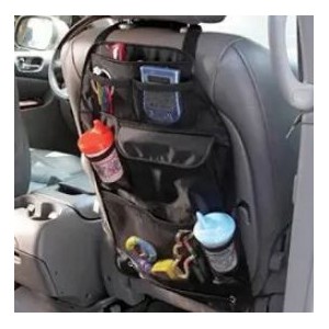 Tuff-Luv Children / Adult Car Seat Organizer / Protector Hanging Toy Storage - Black