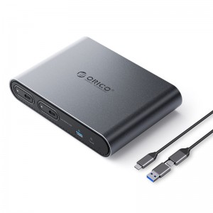 ORICO PTM2 M.2 NVMe SATA SSD Case &amp; Triple Display Docking Station