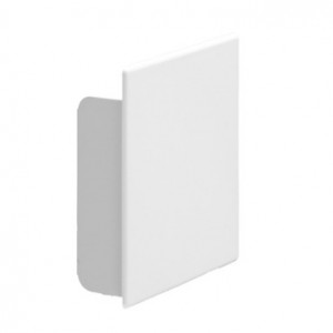 White End Cap For Solid Trunking (75WX75H)