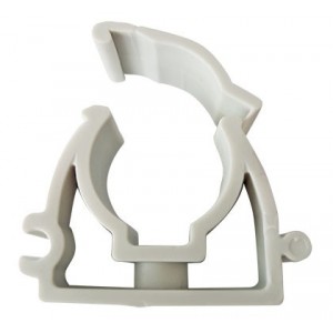 25mm Halogen Free Flame Retardant Conduit Clips - Pack of 5